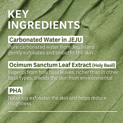 FOAMO™ Holy Basil Bubble Mask Today only: Free Brush & 50%Off